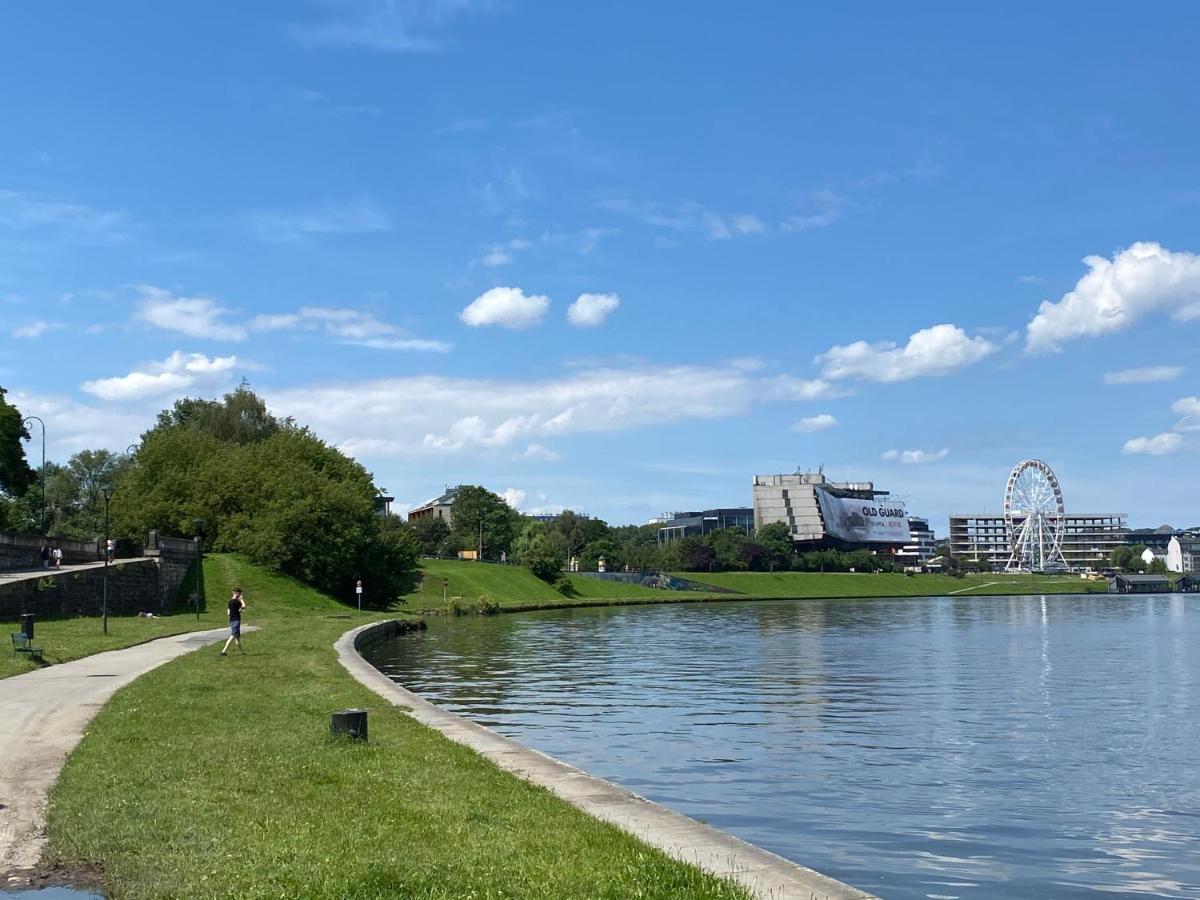Apartament Delux Przy Wisle Apartment Krakow Bagian luar foto